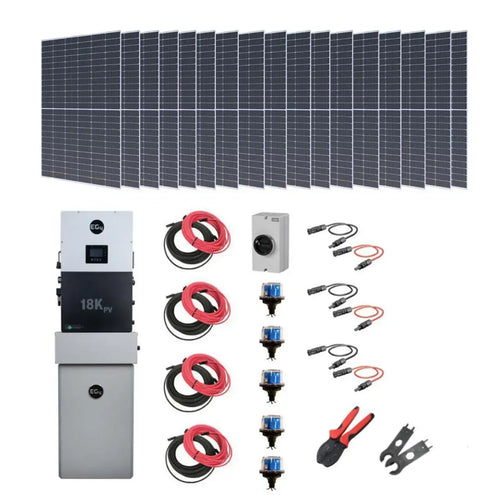 Complete Hybrid Solar Kit - EG4 PowerPro ESS | 12 kW AC Output | Up To 45 kWh Battery Backup [Kit-E0007] - KIT-E0007-28-1-1-KIT-E0007-28-1-2-KIT-E0007-28-2-1-KIT-E0007-28-2-2-KIT-E0007-28-3-1  Mini Split Systems Direct