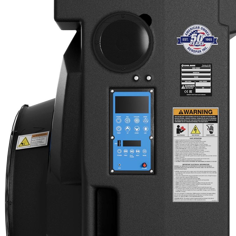 Cool Boss™ CB-36 Portable Evaporative Cooler - 5150153-51501532  Mini Split Systems Direct