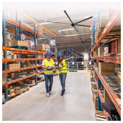 Cool Boss™ CB11HVLS HVLS Industrial Ceiling Fan - 11 ft. - 5150201  Mini Split Systems Direct