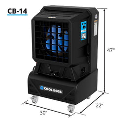 Cool Boss™ CB-14 Portable Evaporative Cooler