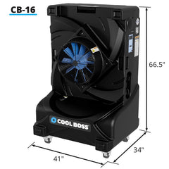 Cool Boss™ CB-16 Portable Evaporative Cooler