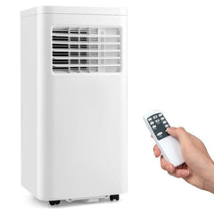 Costway 5000/6000 BTU(SACC) Portable Air Conditioner Cools 250 Sq.Ft - FP10233US-WH-FP10270US-WH  Mini Split Systems Direct