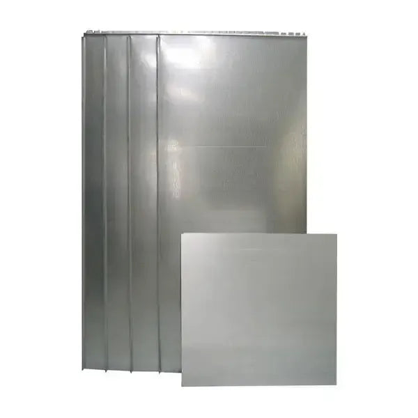 Custom Knockdown Supply Plenum with Top - 24.5" x 20" x 36" - D Width - 90G36H-CUSTOM  Mini Split Systems Direct
