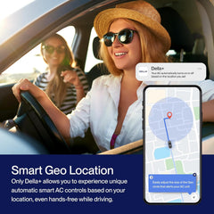 DELLA 12000 BTU Mini Split AC with Alexa, 19 SEER2, 550 Sq Ft Cooling - 048-TL-12K2V-19S-I+O  Mini Split Systems Direct