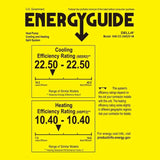 DELLA 23,000 BTU 22.5 SEER2 Ceiling Cassette Ductless Mini Split AC - Up to 480 Sq.Ft.