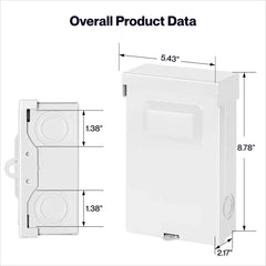 DELLA 30 Amp Pull-Out Fused AC Disconnect Switch – HVAC & Mini Split Rated, Outdoor Enclosure - 048-30AMP-F  Mini Split Systems Direct