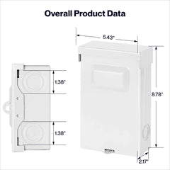 DELLA 60 Amp Pull-Out Fused AC Disconnect Switch – HVAC & Mini Split Rated, Outdoor Enclosure - 048-60AMP-F  Mini Split Systems Direct