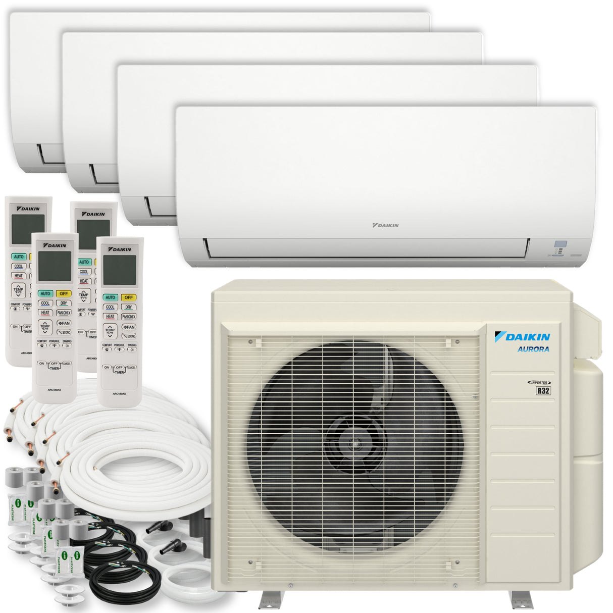 Daikin 2 - 3 - 4 Zone Mini Split System R32 - Design Your Own