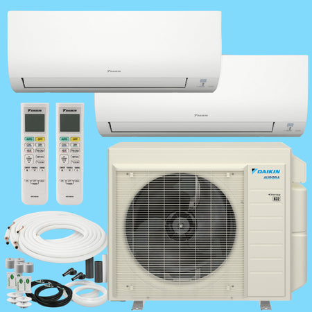 Daikin 2 Zone Mini Split System R32 - Design Your Own