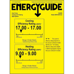Daikin CIRRA Series 18,000 BTU 17 SEER2 2-Zone Ductless Mini Split Air Conditioner Heat Pump System 208/230V - 9K + 9K
