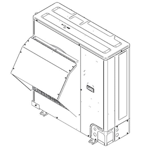 Daikin Double Fan Snow Hood/Hail Guard Kit - VRVQA-SH-DF - VRVQA-SH-DF  Mini Split Systems Direct