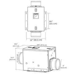 Daikin One Powered Ventilator - DQ-P-16-100 - DQ-P-16-100  Mini Split Systems Direct
