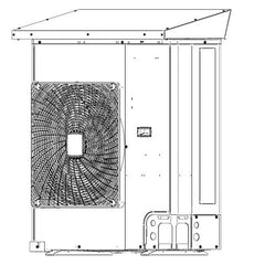 Daikin Single & Double Fan Snow Visor - KPS00344