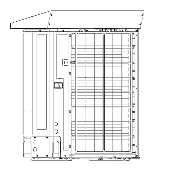 Daikin Single & Double Fan Snow Visor - KPS00344 - KPS00344  Mini Split Systems Direct