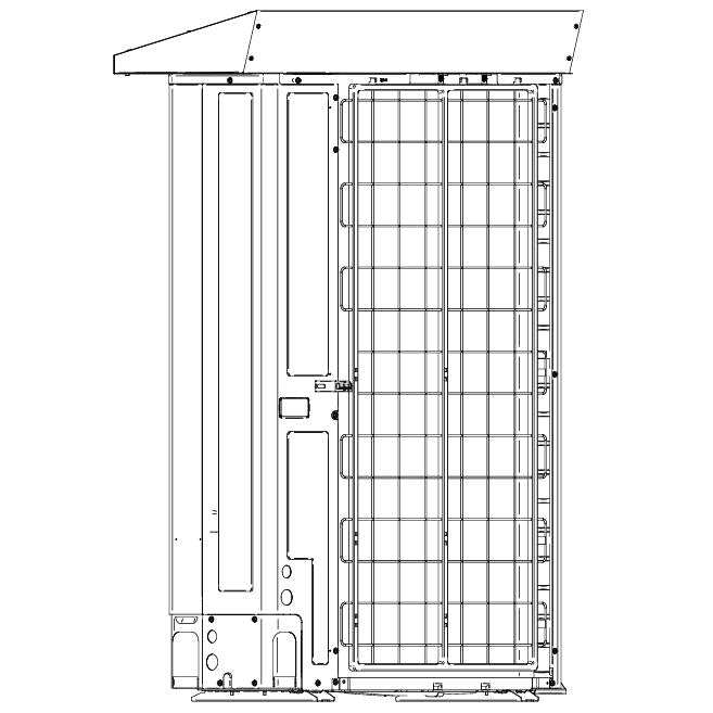 Daikin Single & Double Fan Snow Visor - KPS00344 - KPS00344  Mini Split Systems Direct