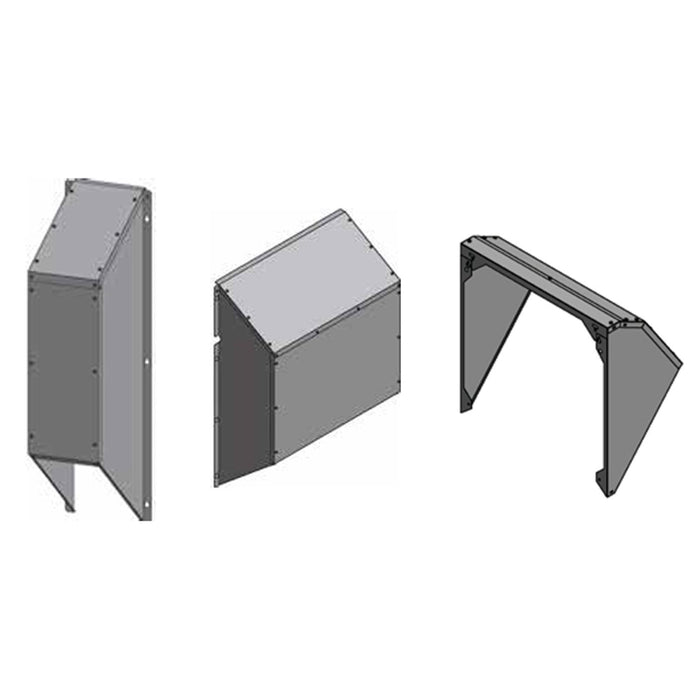 Daikin Single Fan Snow Hood/Hail Guard Kit - VRVQA-SH-SF - VRVQA-SH-SF  Mini Split Systems Direct