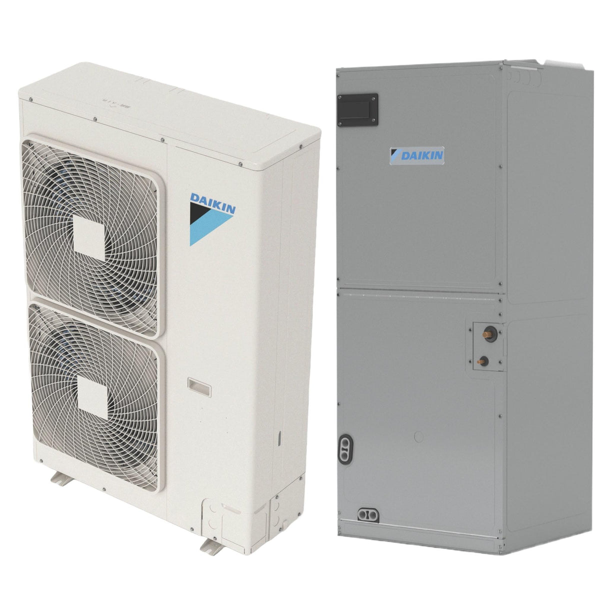 Daikin SkyAir FTQ Ducted 42,000 BTU 16 SEER2 Central Heat Pump Inverter Split System - FTQ42TAVJUD / RZQ42TBVJUA