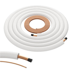 Della 16 Feet of 3/8" LL x 3/4" SL x 3/8" Insulated Line Set - 048-CW-3438-16  Mini Split Systems Direct