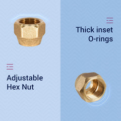 Della 50 ft Line Set Mini Split Installation Kit - 1/4" - 3/8" - 048-CW-3814-50  Mini Split Systems Direct