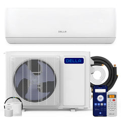Della Motto Series 9000 BTU SEER2 19 Mini-Split Heat Pump AC - Up to 400 Sq.Ft.