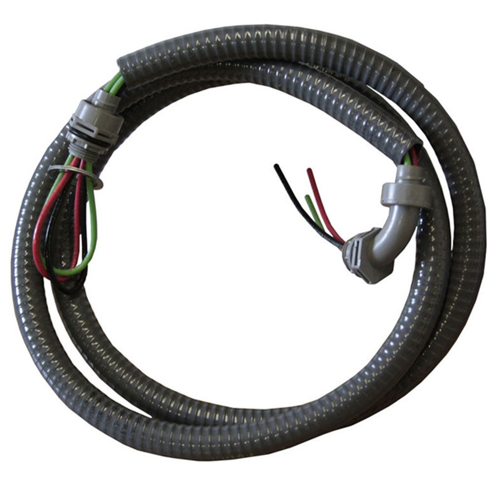 DiversiTech 1/2" x 6 Ft Non-Metallic Electrical Whip with #10 Wire - 6-12-6NM  Mini Split Systems Direct