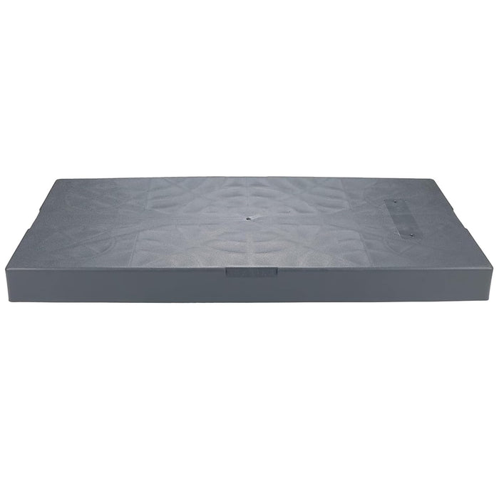 DiversiTech 36" x 36" x 3" E Lite Plastic Equipment Pad - EL3636-3  Mini Split Systems Direct