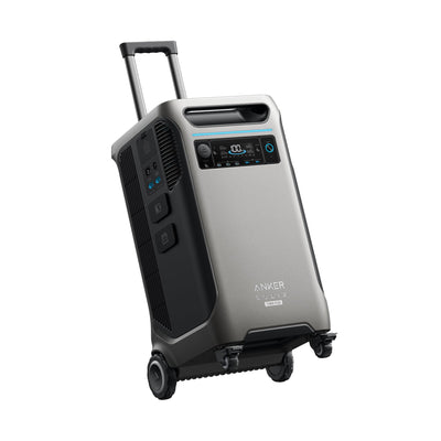 Anker SOLIX F3800 Plus Portable Power Station with Double Power Hub and 2x400W Solar Panels, 7.68kWh, 12,000W AC Output, Generators for Home Use, Works with Generator, For Power Outage and Emergencies - B0DTSSCHG6-B0DX261DLQ-B0DX22ZJK9-B0DX24924K-B0DXN4QYLY  Mini Split Systems Direct