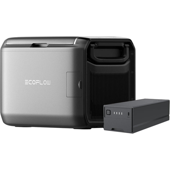EF ECOFLOW GLACIER Classic 35L Portable Fridge Freezer with Battery, 43H Cooling Car Refrigerator, Battery Powered with App Control, 6 Charging Options, Fast&Quiet Electric Cooler for Camping, RV - B0F62HMKBX  Mini Split Systems Direct