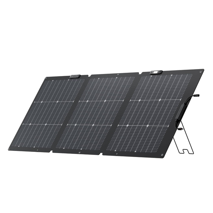 EF ECOFLOW 110W Portable Solar Panel, Foldable with Carry Case, High 23% Efficiency, IP68 Water & Dustproof Design for Camping, RVs, or Backyard Use - B09TKKYW7G  Mini Split Systems Direct