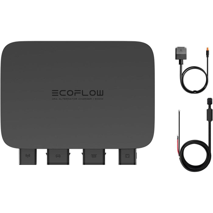 EF ECOFLOW 500W Alternator Charger, 3-in-1 Fast DC-DC Charger for Portable Power Stations, Car Battery Charger & Jump Starter 5× Faster Than Cigarette Chargers, Charges 1kWh in 2.1 hr - B0FYCJ6KD3  Mini Split Systems Direct