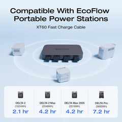 EF ECOFLOW 500W Alternator Charger, 3-in-1 Fast DC-DC Charger for Portable Power Stations, Car Battery Charger & Jump Starter 5× Faster Than Cigarette Chargers, Charges 1kWh in 2.1 hr - B0FYCJ6KD3  Mini Split Systems Direct