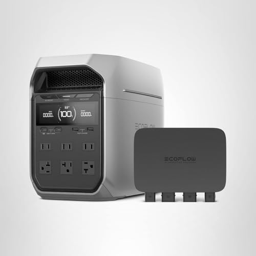 EF ECOFLOW 800W Alternator Charger with Delta Pro Portable Power Station, 3-in-1 Fast DC-DC Charger,Jump Starter 8× Faster Than Cigarette Chargers - B0F8PW61HK  Mini Split Systems Direct