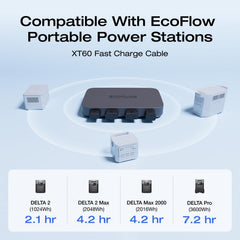 EF ECOFLOW 800W Alternator Charger with Delta Pro Portable Power Station, 3-in-1 Fast DC-DC Charger,Jump Starter 8× Faster Than Cigarette Chargers - B0F8PW61HK  Mini Split Systems Direct