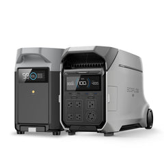 EF ECOFLOW 8kWh Portable Power Station: DELTA Pro 3 with AC Cable and Extra Battery, 120/240V 4000W AC Output, Solar Generator for Home Use, Camping, Emergencies, RVs, and Outdoor Generators - B0D14FMFZD  Mini Split Systems Direct