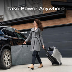 EF ECOFLOW 8kWh Portable Power Station: DELTA Pro 3 with AC Cable and Extra Battery, 120/240V 4000W AC Output, Solar Generator for Home Use, Camping, Emergencies, RVs, and Outdoor Generators - B0D14FMFZD  Mini Split Systems Direct