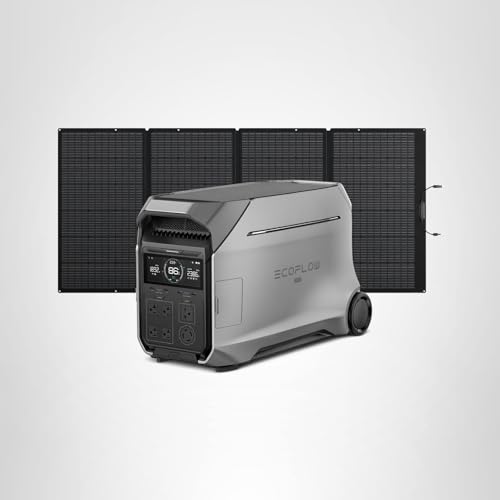 EF ECOFLOW 8kWh Portable Power Station: DELTA Pro 3 with AC Cable and Extra Battery, 120/240V 4000W AC Output, Solar Generator for Home Use, Camping, Emergencies, RVs, and Outdoor Generators - B0D14FMFZD  Mini Split Systems Direct