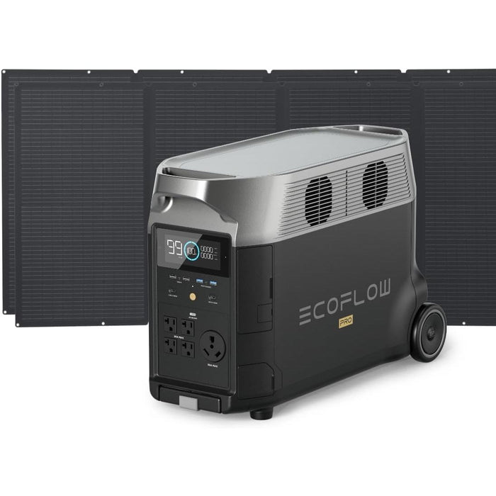 EF ECOFLOW DELTA Pro Extra Battery 3600Wh, 2.7H to Full Charge, Battery Backup for Home Use, Blackout, Camping, RV - B0CPHZFH3Z  Mini Split Systems Direct