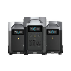 EF ECOFLOW DELTA Pro Extra Battery 3600Wh, 2.7H to Full Charge, Battery Backup for Home Use, Blackout, Camping, RV - B0CPHZFH3Z  Mini Split Systems Direct