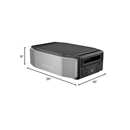 EF ECOFLOW Extra Battery for Delta Pro Ultra X, Expandable to 180kWh, Lifepo4 Battery for Home Backupm & Emergency - B0FX9R487H  Mini Split Systems Direct