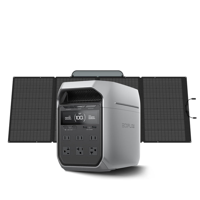 EF ECOFLOW Portable Power Station DELTA 3 1000 Air, 960Wh LiFePO4 (LFP) Battery, 500W AC Output Solar Generator(Solar Panel Optional) for Home Backup Power, Camping & RVs - B0FXXVQG9K  Mini Split Systems Direct