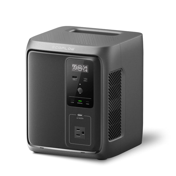 EF ECOFLOW Portable Power Station DELTA 3 1000 Air, 960Wh LiFePO4 (LFP) Battery, 500W AC Output Solar Generator(Solar Panel Optional) for Home Backup Power, Camping & RVs - B0FXXVQG9K  Mini Split Systems Direct