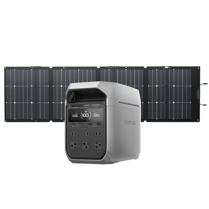 EF ECOFLOW Portable Power Station DELTA 3 1000 Air, 960Wh LiFePO4 (LFP) Battery, 500W AC Output Solar Generator(Solar Panel Optional) for Home Backup Power, Camping & RVs - B0FXXVQG9K  Mini Split Systems Direct