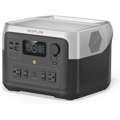 EF ECOFLOW Portable Power Station RIVER 2 Max, 512Wh LiFePO4 Battery/ 1 Hour Fast Charging, Up To 1000W Output Solar Generator (Solar Panel Optional) for Outdoor Camping/RVs/Home Use Black - B0B97H2XHS  Mini Split Systems Direct