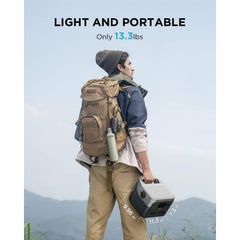 EF ECOFLOW Portable Power Station RIVER 2 Max, 512Wh LiFePO4 Battery/ 1 Hour Fast Charging, Up To 1000W Output Solar Generator (Solar Panel Optional) for Outdoor Camping/RVs/Home Use Black - B0B97H2XHS  Mini Split Systems Direct