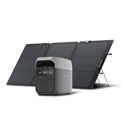 EF ECOFLOW Solar Generator DELTA 2 with 160W Solar Panel, LFP(LiFePO4) Battery, Fast Charging, Portable Power Station for Home Backup Power, Camping & RVs - B0FQVC4RF5  Mini Split Systems Direct
