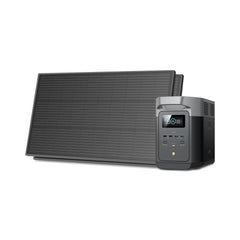 EF ECOFLOW Solar Generator DELTA 2 with 160W Solar Panel, LFP(LiFePO4) Battery, Fast Charging, Portable Power Station for Home Backup Power, Camping & RVs - B0FQVC4RF5  Mini Split Systems Direct