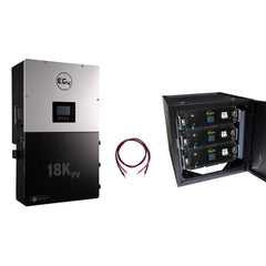 EG4 18KPV Hybrid Inverter System Bundle - 15.36kWH EG4 Lithium Powerwall [BNDL-E0004]