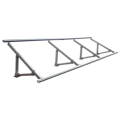 EG4 BrightMount Solar Panel Ground Mount Rack Kit | 4 Panel Ground Mount | Adjustable Angle - 1511053  Mini Split Systems Direct