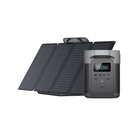 EcoFlow DELTA Solar Generator (PV 160W) - DELTA1000-161-DELTA1000-162-DELTA1000-163-DELTAAMSP161-DELTAAMSP162  Mini Split Systems Direct