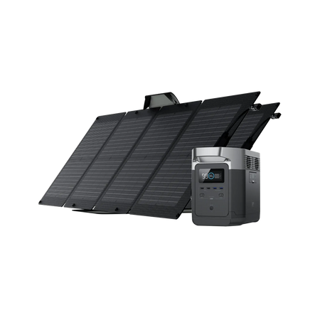 EcoFlow DELTA Solar Generator (PV110W) - DELTA1000-1-DELTA1000-2-DELTA1000-3--DELTA1300-1  Mini Split Systems Direct
